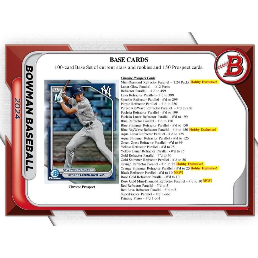 MLB 2024 TOPPS BOWMAN HOBBY｜mintplus｜05