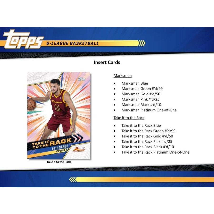 2023-24 TOPPS G-LEAGUE BASKETBALL HOBBY | 2023-24 トップス Gリーグ バスケットボール ホビー[1ボックス] |  | 03