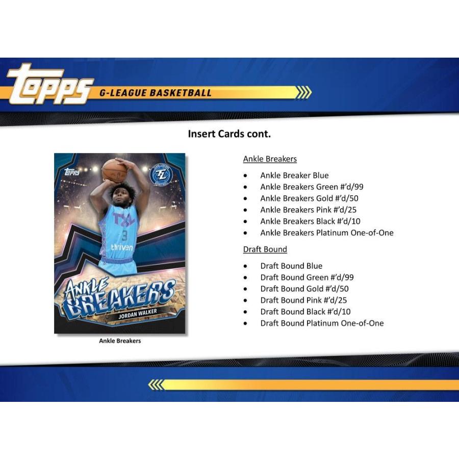 2023-24 TOPPS G-LEAGUE BASKETBALL HOBBY | 2023-24 トップス Gリーグ バスケットボール ホビー[1ボックス] |  | 04