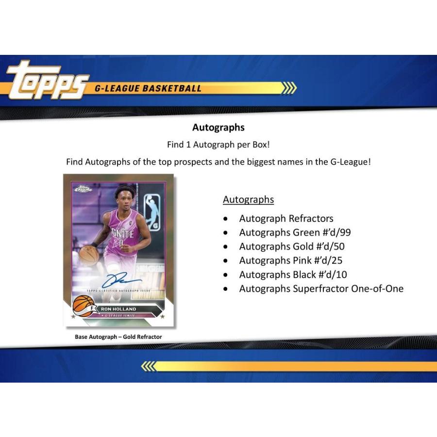 2023-24 TOPPS G-LEAGUE BASKETBALL HOBBY | 2023-24 トップス Gリーグ バスケットボール ホビー[1ボックス] |  | 05