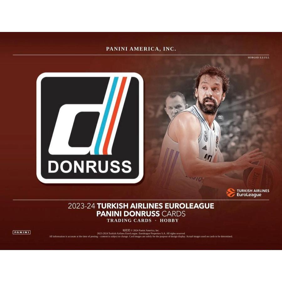 2023-24 PANINI DONRUSS EUROLEAGUE BASKETBALL HOBBY | 2023-24 パニーニ ドンラス ユーロリーグ バスケットボール ホビー[1ボックス] |  | 01