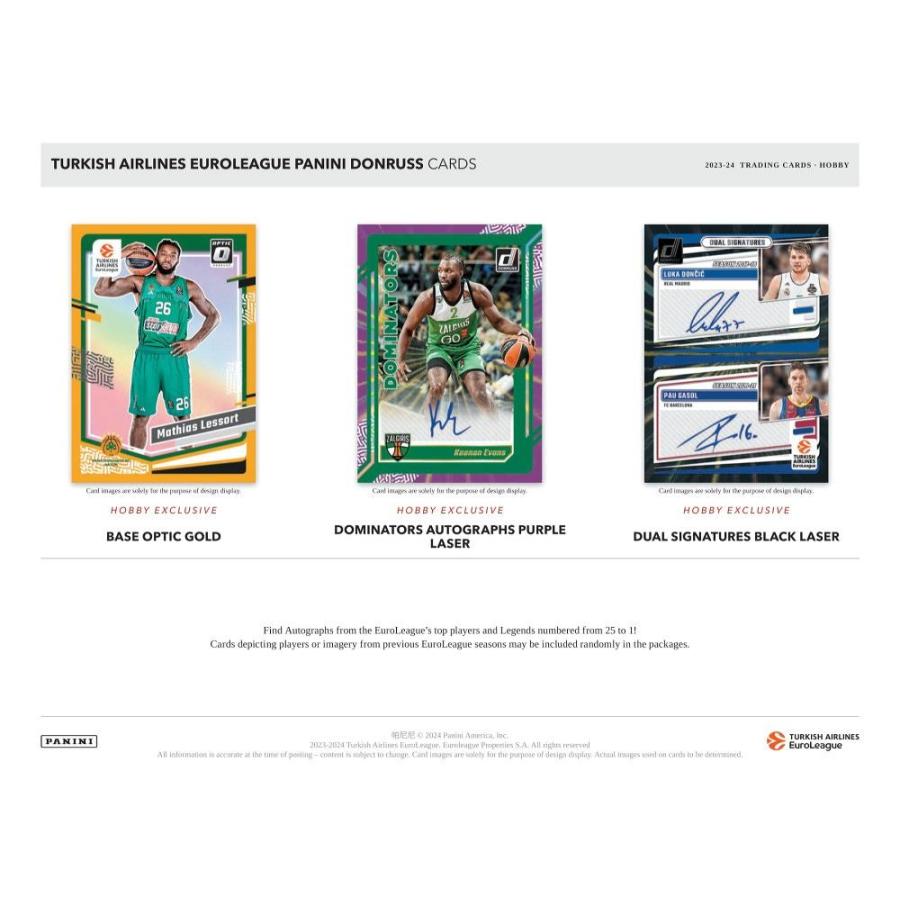 2023-24 PANINI DONRUSS EUROLEAGUE BASKETBALL HOBBY | 2023-24 パニーニ ドンラス ユーロリーグ バスケットボール ホビー[1ボックス] |  | 02