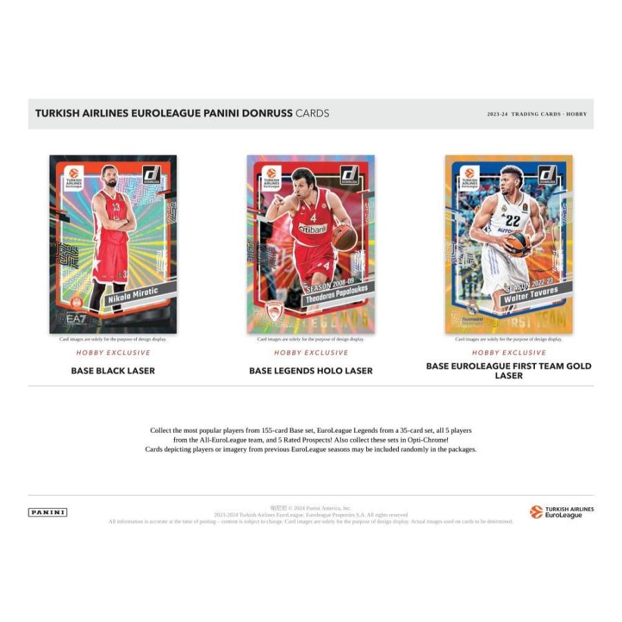 2023-24 PANINI DONRUSS EUROLEAGUE BASKETBALL HOBBY | 2023-24 パニーニ ドンラス ユーロリーグ バスケットボール ホビー[1ボックス] |  | 03