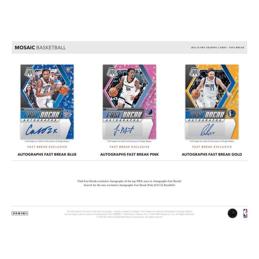 NBA 2023-24 PANINI MOSAIC FAST BREAK[1ボックス] |  | 03
