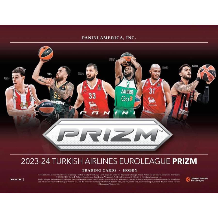 2023-24 PANINI PRIZM EURO LEAGUE BASKETBALL HOBBY | 2023-24 パニーニ プリズム ユーロリーグ バスケットボール ホビー[1ボックス] |  | 01
