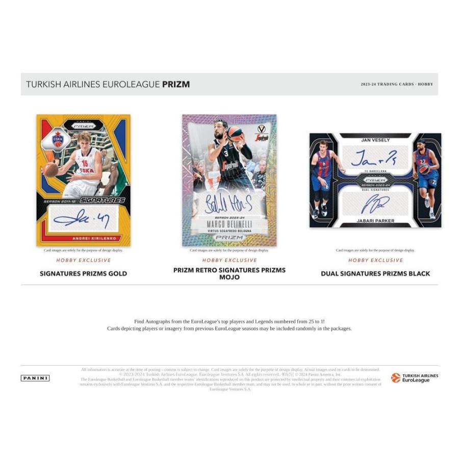 NBA 2023-24 PANINI PRIZM EURO LEAGUE HOBBY[1ボックス] |  | 02