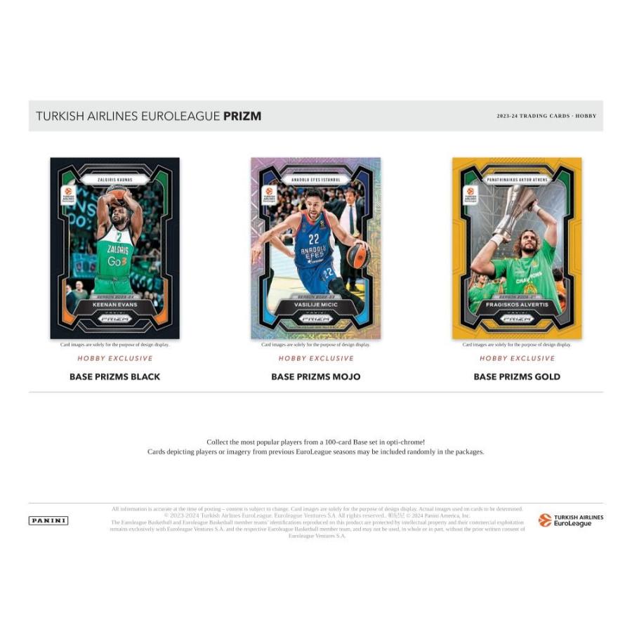 2023-24 PANINI PRIZM EURO LEAGUE BASKETBALL HOBBY | 2023-24 パニーニ プリズム ユーロリーグ バスケットボール ホビー[1ボックス] |  | 03