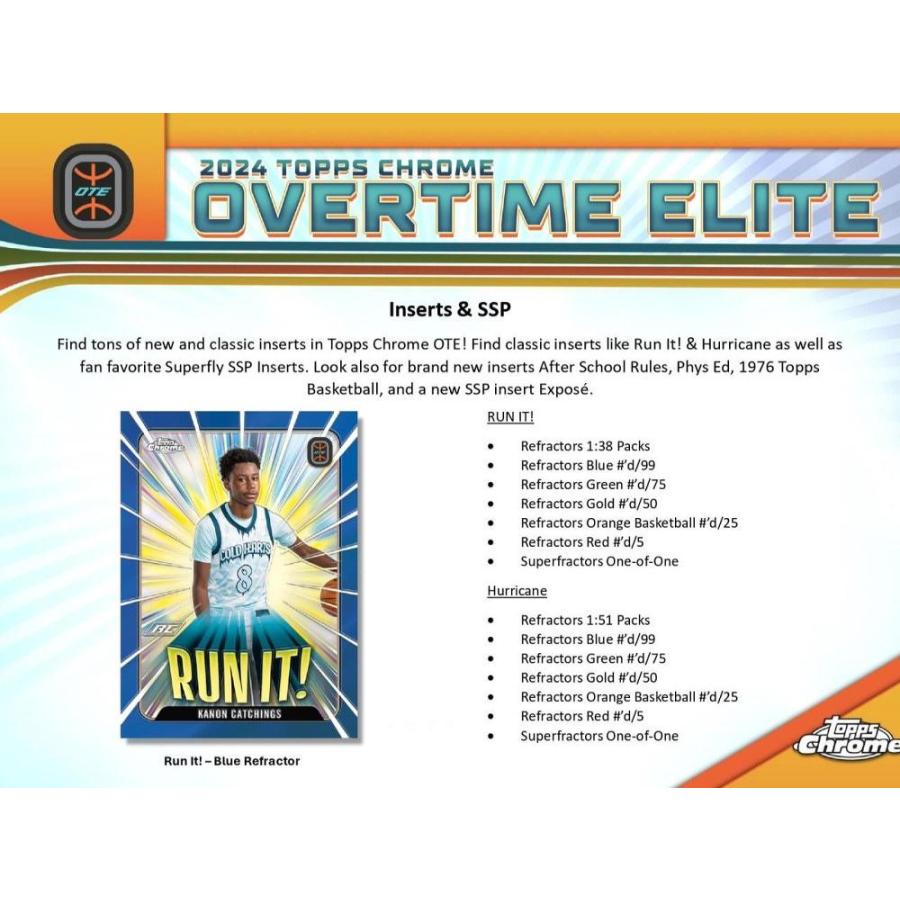 NBA 2023-24 TOPPS CHROME OVER TIME ELITE HOBBY[1ボックス] |  | 03