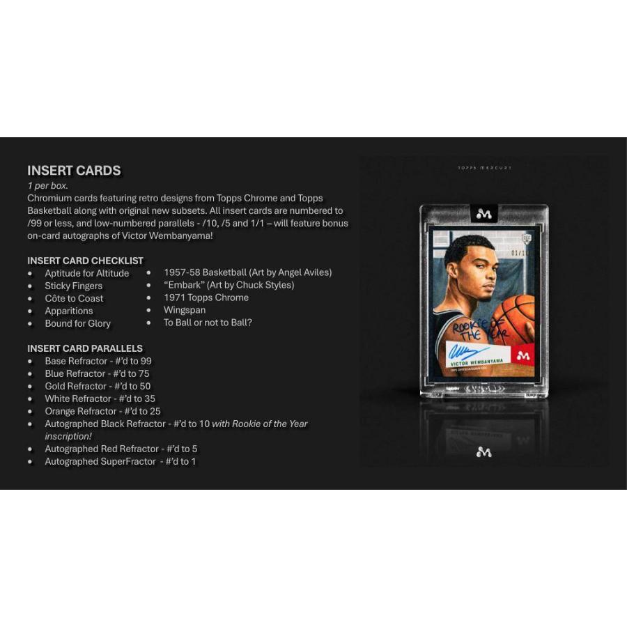NBA 2023-24 TOPPS MERCURY: VICTOR WEMBANYAMA[1ボックス] |  | 05