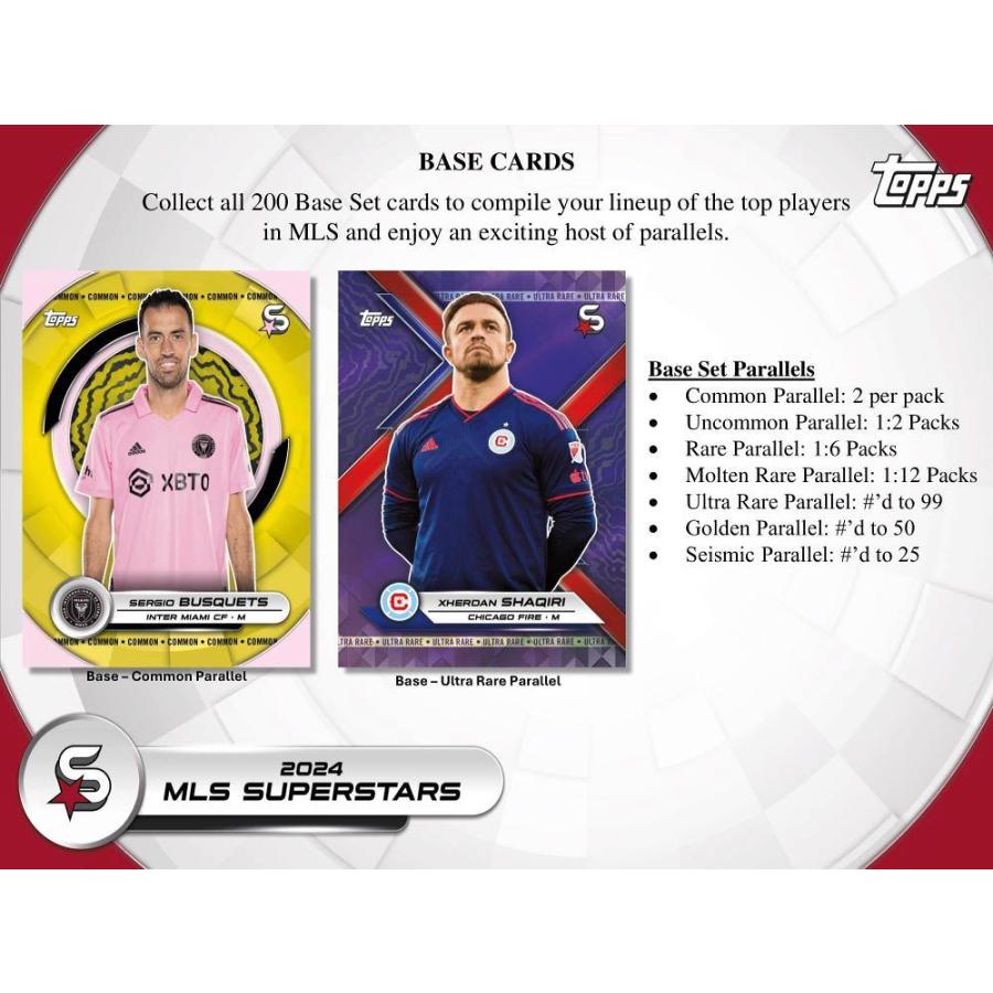SOCCER 2024 TOPPS MLS SUPERSTARS HOBBY[1ボックス] |  | 02
