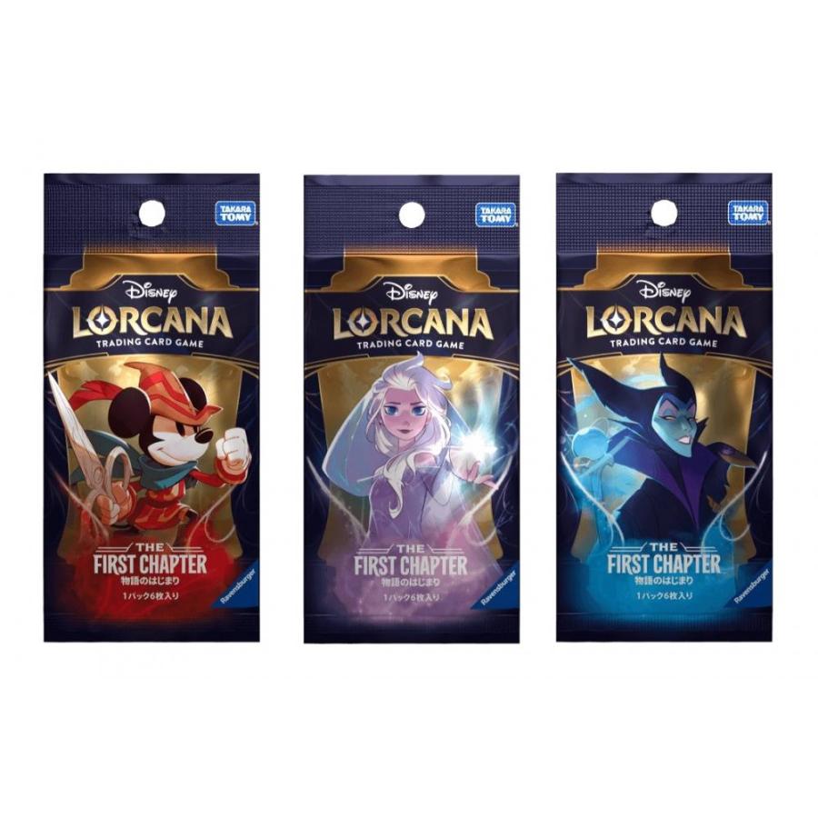ディズニー・ロルカナ・TCG 日本語版 ブースターパック THE FIRST CHAPTER 物語のはじまり[1ボックス] |  | 01