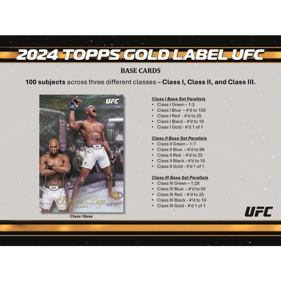 UFC 2024 TOPPS GOLD LABEL HOBBY : カードショップMINT - 通販 