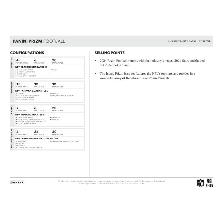 NFL 2024 PANINI PRIZM NPP BLASTER[1ボックス] |  | 03