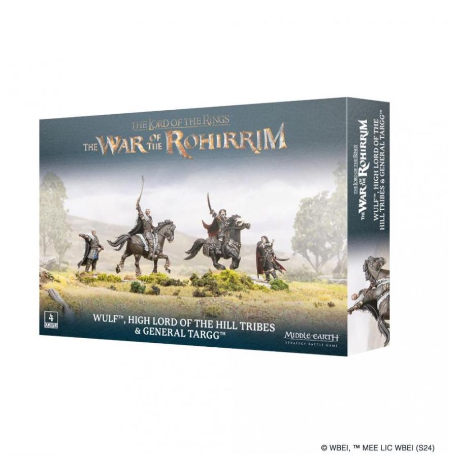 ローハンの戦い: 山岳部族の長 ウルフ & ターグ将軍 WAR OF THE ROHIRRIM: WULF LORG OF THE Hill HILL TRIVES & GENERAL TARGG【ミドルアース:…[1個] | 