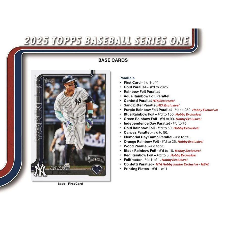 MLB 2025 TOPPS SERIES 1 MEGA BOX : カードショップMINT - 通販 MLB 2025 TOPPS SERIES 1 MEGA BOX : カードショップMINT - 通販
