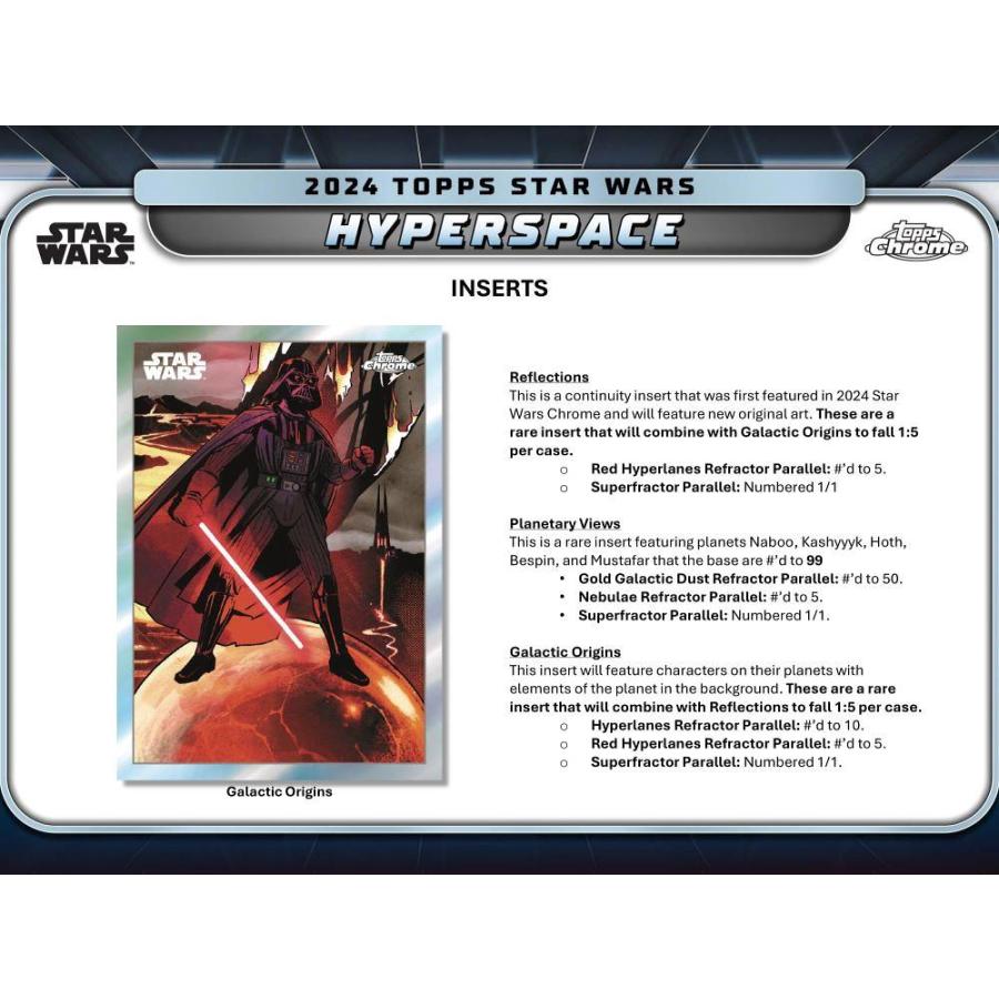 2024 TOPPS STAR WARS HYPERSPACE HOBBY : カードショップMINT