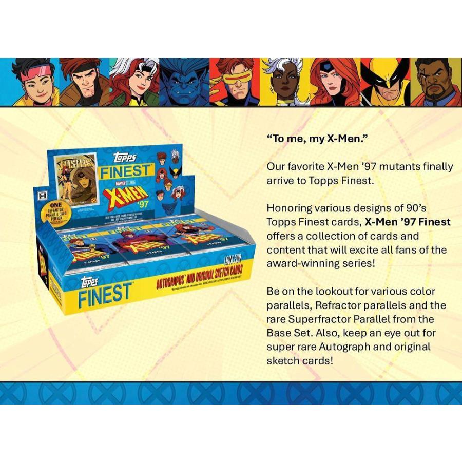 2025 TOPPS FINEST X-MEN '97[1ボックス] |  | 01
