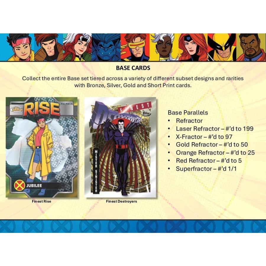 2025 TOPPS FINEST X-MEN '97[1ボックス] |  | 02