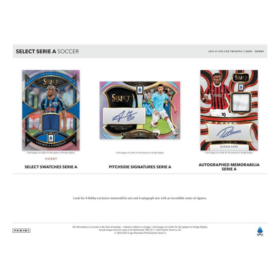 SOCCER 2024-25 PANINI SELECT SERIE A HOBBY[1ボックス] : カード
