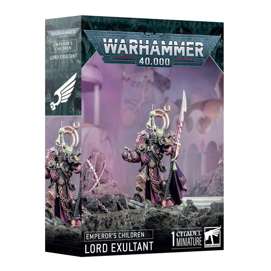 エンペラーズ・チルドレン:ロード・エグザルタント EMPEROR'S CHILDREN: LORD EXULTANT 【ウォーハンマー40,000】 (WARHAMMER 40k)[37-09] 【新品】[1ボックス] | 