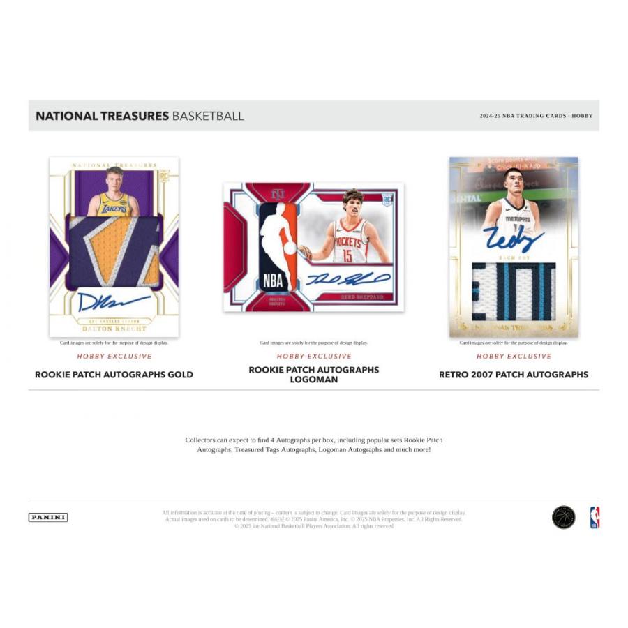 NBA 2024-25 PANINI NATIONAL TREASURES HOBBY | 2024-25 パニーニ ナショナルトレジャー バスケットボール ホビー[1ボックス] |  | 02