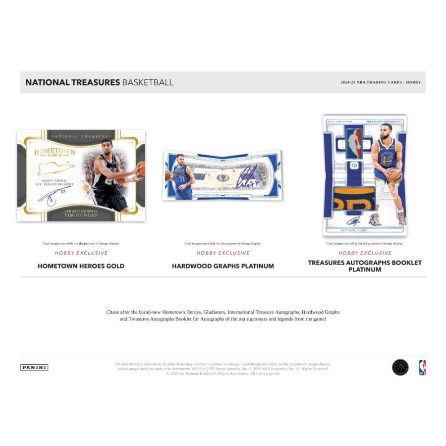 NBA 2024-25 PANINI NATIONAL TREASURES HOBBY | 2024-25 パニーニ ナショナルトレジャー バスケットボール ホビー[1ボックス] |  | 03