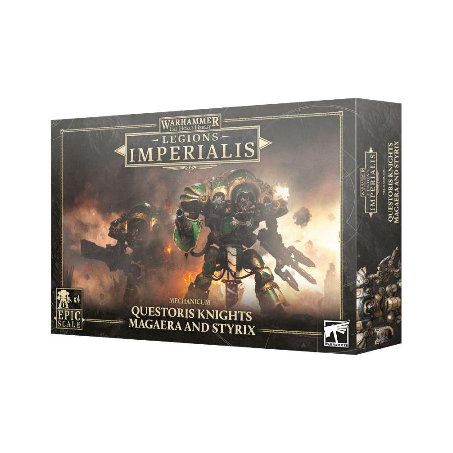 クエストリス・ナイト・マガエラ/スティリクス QUESTORIS KNIGHTS MAGAERA/STYRIX 【Warhammer: Horus Heresy: Legions Imperialis】[03-88]【新…[1ボックス] | 