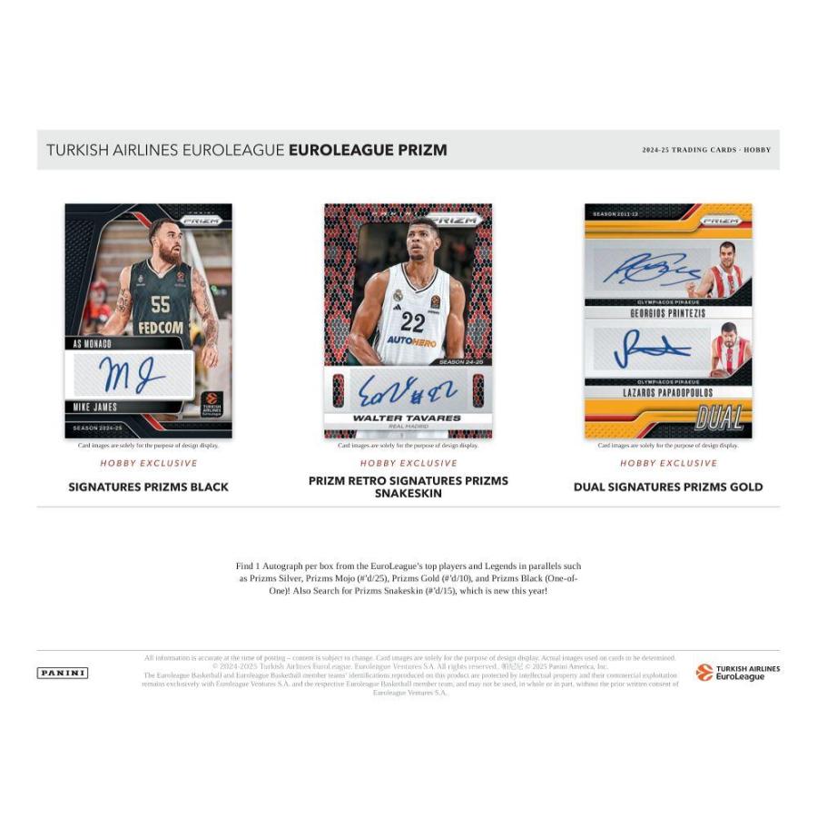 NBA 2024-25 PANINI PRIZM EUROLEAGUE[1ボックス] |  | 02