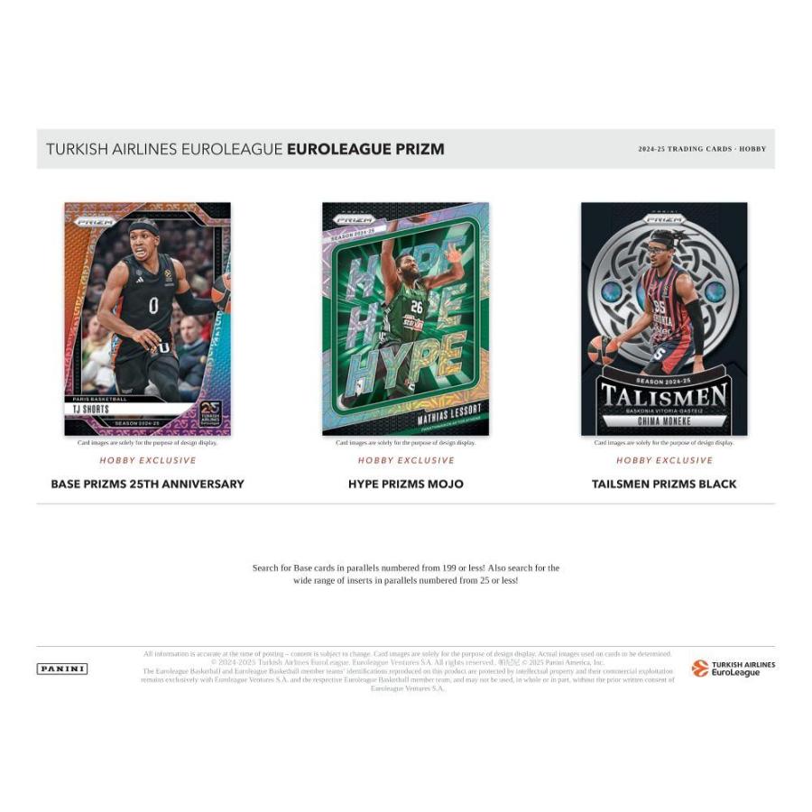 NBA 2024-25 PANINI PRIZM EUROLEAGUE[1ボックス] |  | 03