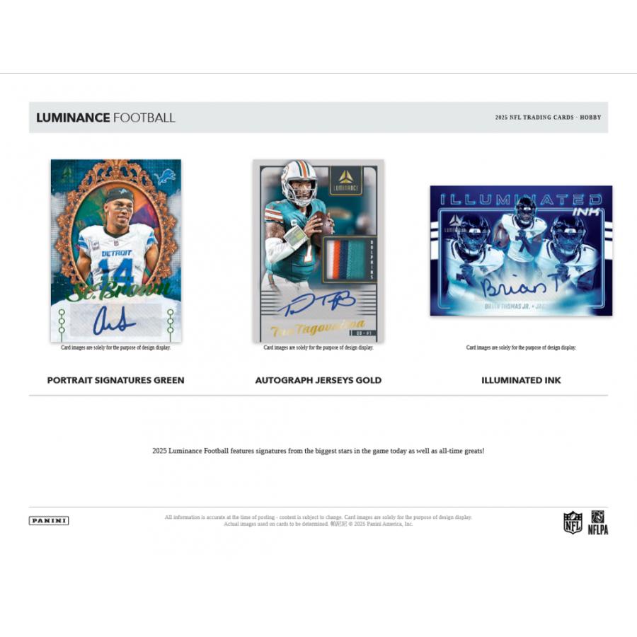 NFL 2025 PANINI LUMINANCE HOBBY[1ボックス] |  | 03