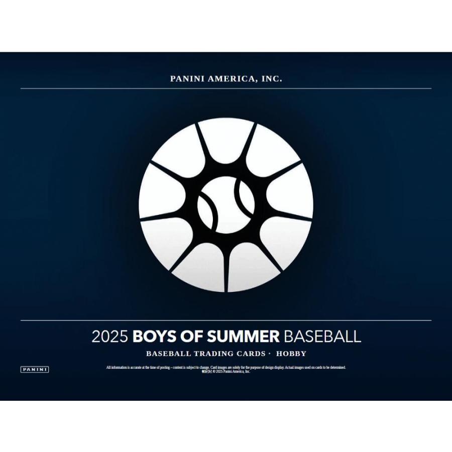 MLB 2025 PANINI BOYS OF SUMMER HOBBY[1ボックス] |  | 01