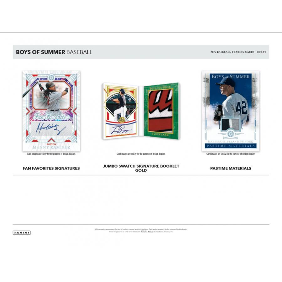 MLB 2025 PANINI BOYS OF SUMMER HOBBY[1ボックス] |  | 03