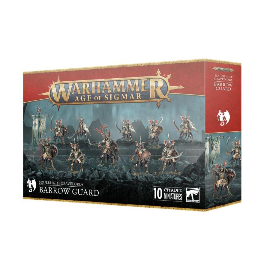 ソウルブライト・グレイヴロード:バロウガード SOULBLIGHT GRAVELORDS: BARROW GUARD【ウォーハンマー:エイジ・オブ・シグマー】(WARHAMMER AOS)…[1ボックス] | 