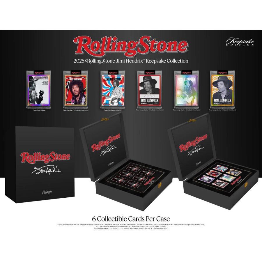 2025 SUPER BREAK ROLLING STONE JIMI HENDRIX KEEPSAKE PREMIER EDITION[1ボックス] |  | 01