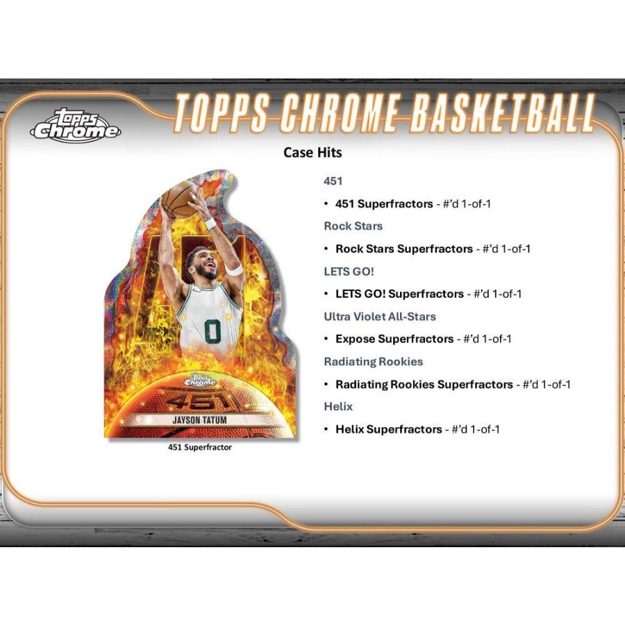 NBA 2024-25 TOPPS CHROME MEGA BOX | 2024-25 トップス クローム バスケットボール メガボックス[1ボックス] |  | 05
