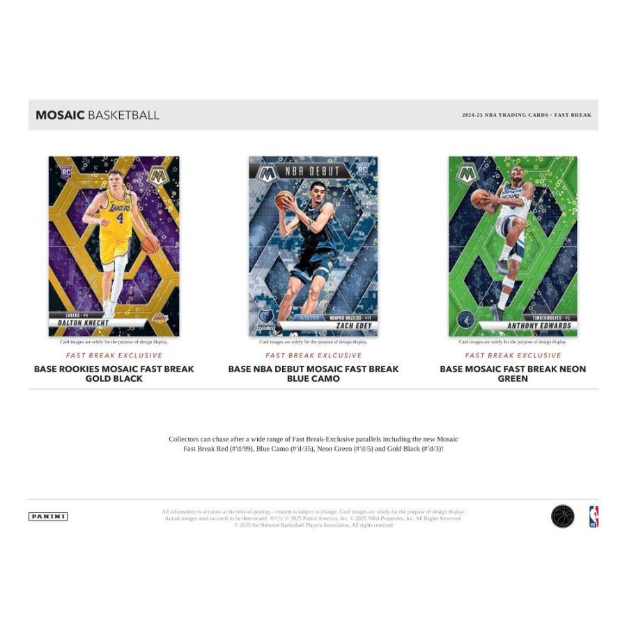 NBA 2024-25 PANINI MOSAIC FAST BREAK[1ボックス] |  | 02