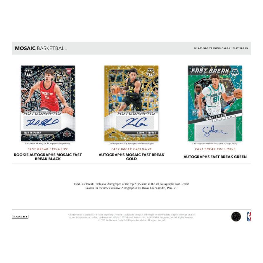 NBA 2024-25 PANINI MOSAIC FAST BREAK[1ボックス] |  | 03