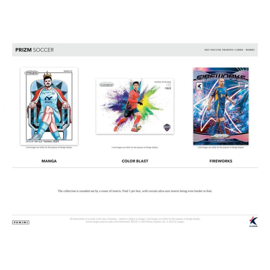SOCCER 2025 PANINI PRIZM K-LEAGUE HOBBY[1ボックス] |  | 03