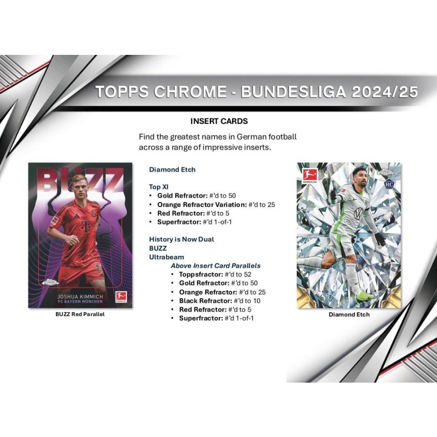 SOCCER 2024-25 TOPPS CHROME BUNDESLIGA VALUE BOX[1ボックス] |  | 03