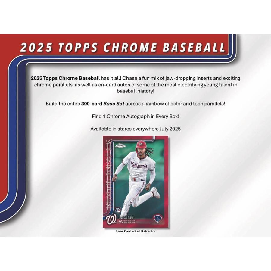 MLB 2025 TOPPS CHROME JUMBO[1ボックス] |  | 01