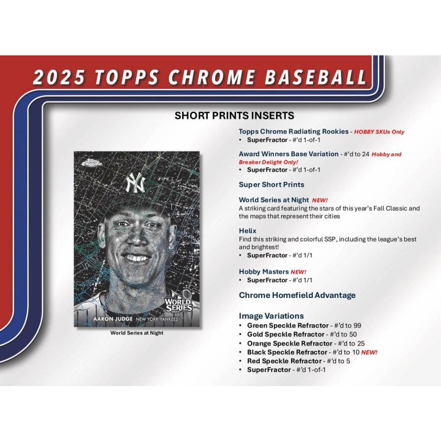 MLB 2025 TOPPS CHROME BREAKER DELIGHT[1ボックス] |  | 05