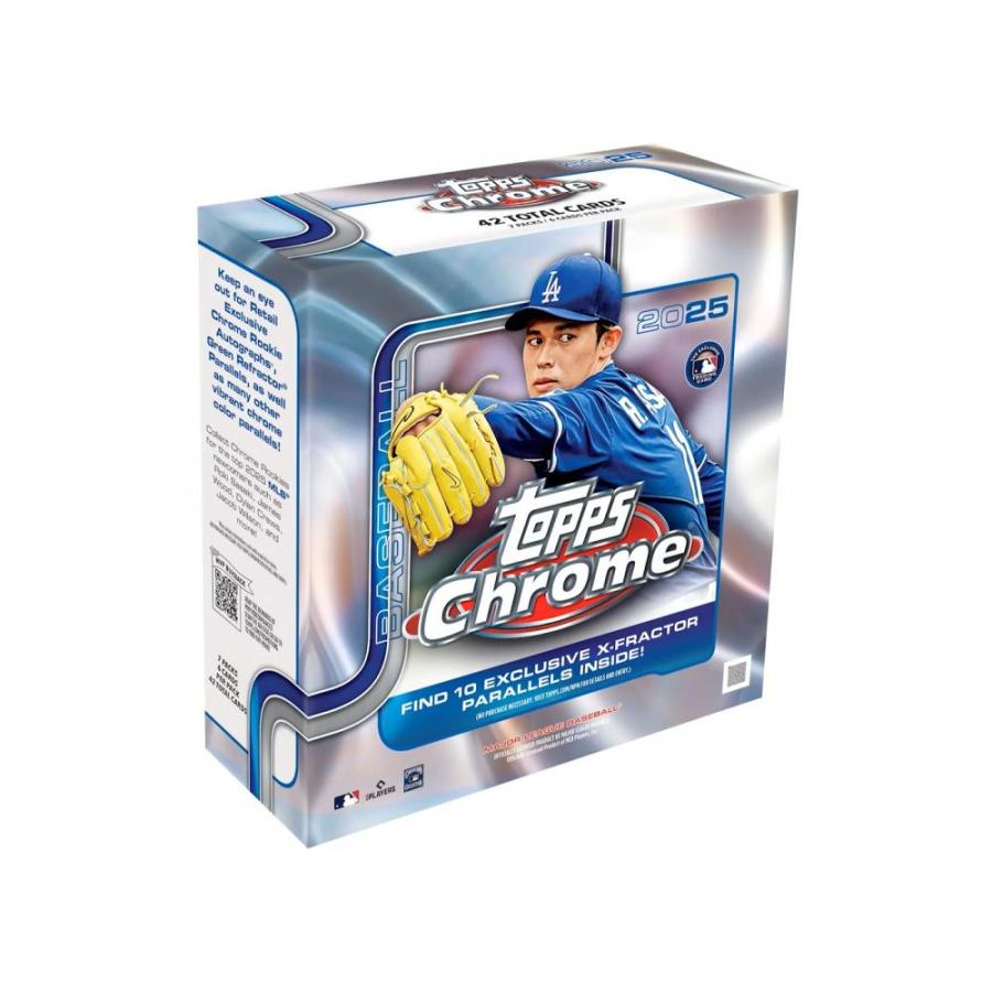 MLB 2025 TOPPS CHROME MEGA BOX : カードショップMINT - 通販