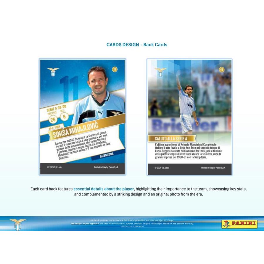 SOCCER 2025 PANINI ITALY S.S. LAZIO 1999/2000 CELEBLATION BOX SET[1ボックス] |  | 05