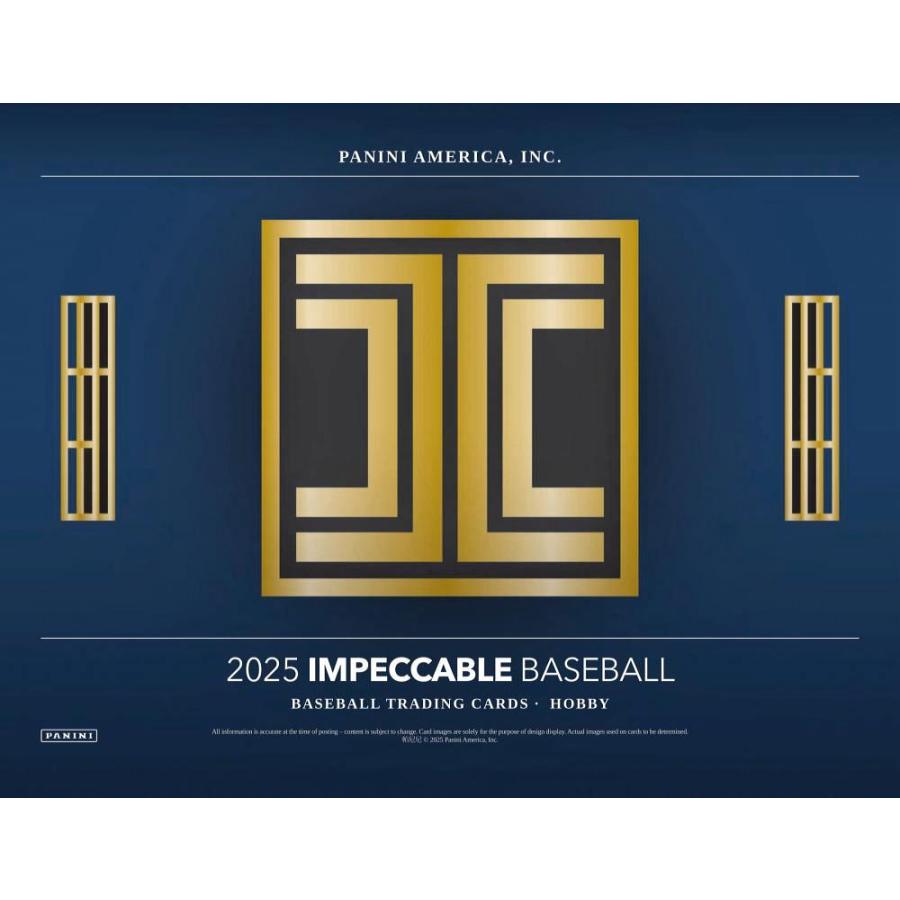 MLB 2025 PANINI IMPECCABLE HOBBY[1ボックス] |  | 01