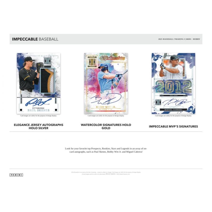 MLB 2025 PANINI IMPECCABLE HOBBY[1ボックス] |  | 02