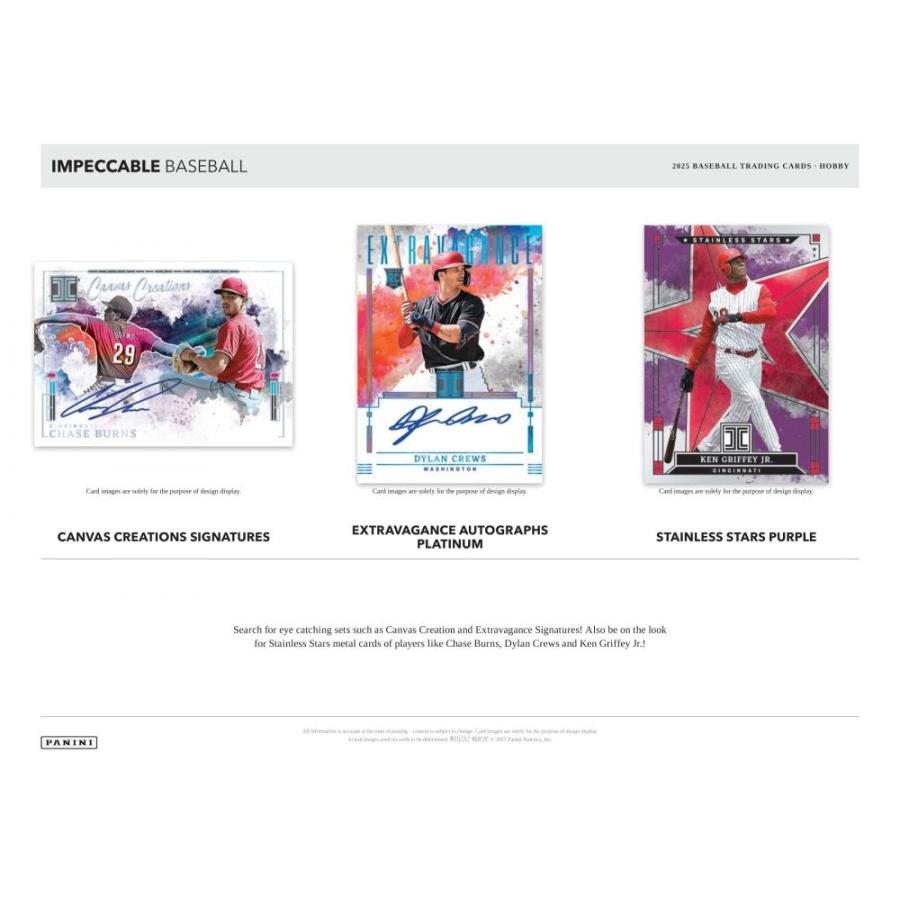 MLB 2025 PANINI IMPECCABLE HOBBY[1ボックス] |  | 03