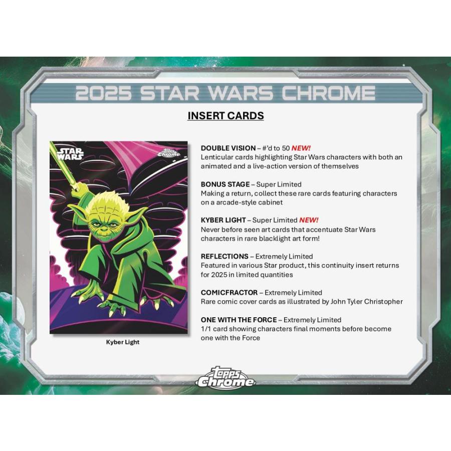 2025 TOPPS STAR WARS CHROME VALUE BOX[1ボックス] |  | 05