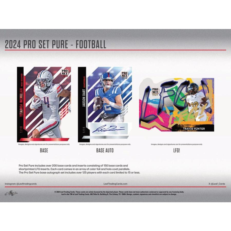 NFL 2024 LEAF PRO SET PURE SOLO PLUS[1ボックス] |  | 02