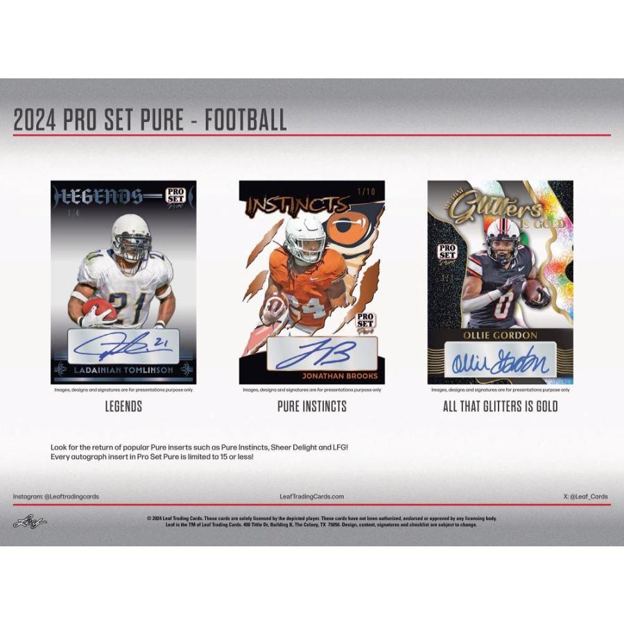 NFL 2024 LEAF PRO SET PURE SOLO PLUS[1ボックス] |  | 03