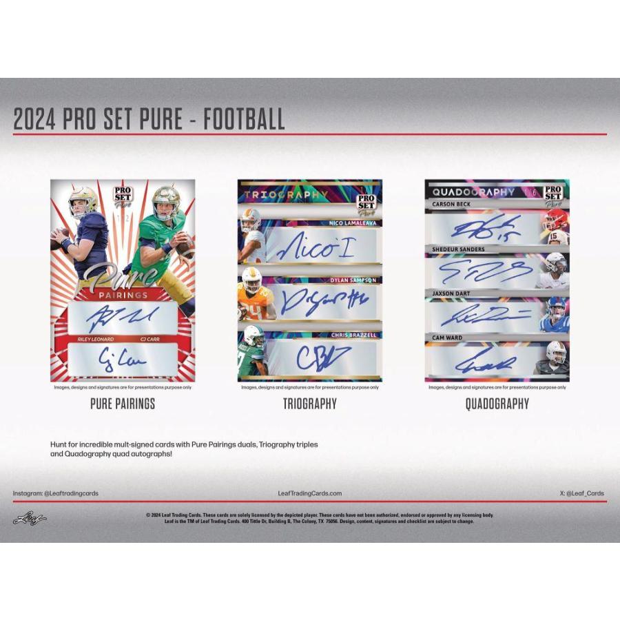NFL 2024 LEAF PRO SET PURE SOLO PLUS[1ボックス] |  | 05